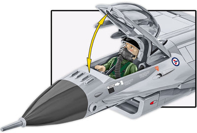 F-16 AM Fighting Falcon brick plane model - COBI 5913 - 499 bricks Planes Cobi