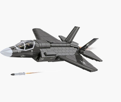 F-35B Lightning II brick plane model - COBI 5912 - 614 bricks Planes Cobi