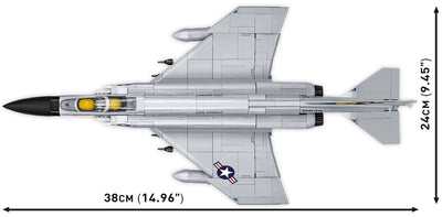 F-4 Phantom II brick plane model - COBI 5897 - 703 bricks Planes Cobi