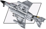 F-4 Phantom II brick plane model - COBI 5897 - 703 bricks Planes Cobi