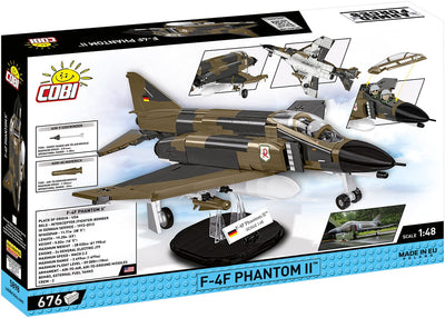 F-4F Phantom II brick plane model - COBI 5898 - 776 bricks Planes Cobi