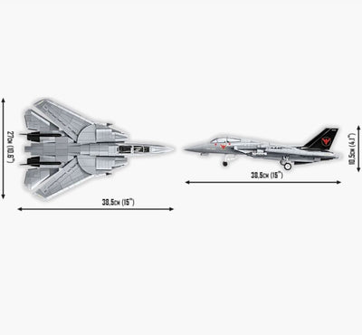 F14 Tomcat Top Gun brick plane model - COBI 5920 - 825 bricks Planes Cobi