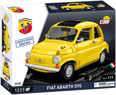 Fiat Abarth 595 brick model car - Cobi 24353 - 1223 bricks EXECUTIVE EDITION car Cobi
