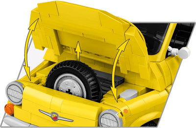 Fiat Abarth 595 brick model car - Cobi 24353 - 1223 bricks EXECUTIVE EDITION car Cobi