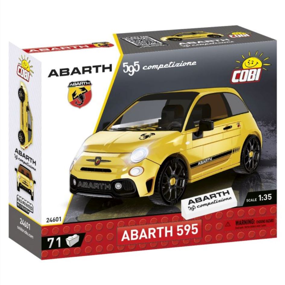 Fiat Abarth 595 Competizione - Cobi 24601 - 71 bricks – BRICKTANKS