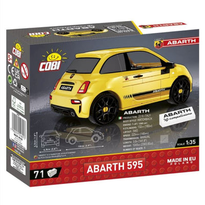 Fiat Abarth 595 Competizione - Cobi 24601 - 71 bricks car Cobi