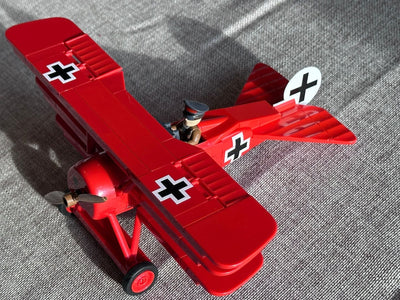 Fokker Dr. 1 ''Red Baron'' WWI brick plane model - COBI 2996 - 221 bricks Planes Cobi
