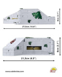 German bunker - Regelbau 667 - COBI 3136 - 642 bricks Architecture Cobi