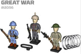 Great War figures - COBI 2056 - 35 bricks Parts Cobi