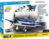 Grumman F6F Hellcat brick plane model - COBI 5883- 235 bricks Planes Cobi