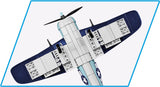 Grumman F6F Hellcat brick plane model - COBI 5883- 235 bricks Planes Cobi
