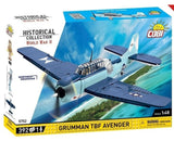 Grumman TBF Avenger brick plane model - COBI 5752- 388 bricks Planes Cobi