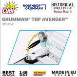 Grumman TBF Avenger brick plane model - COBI 5752- 392 bricks Planes Cobi