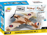 Hawker Hurricane MK.1 brick plane model - COBI 5866 - 138 bricks Planes Cobi
