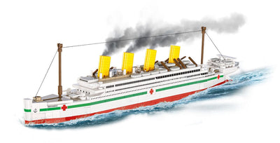 HMHS Britannic brick model ship - COBI 1681 - 636 bricks Ship Cobi