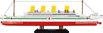 HMHS Britannic brick model ship - COBI 1681 - 636 bricks Ship Cobi