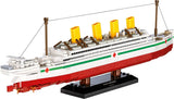 HMHS Britannic brick model ship - COBI 1681 - 636 bricks Ship Cobi