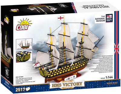 HMS Victory brick warship model - COBI 20096 - 2380 bricks Ship Cobi