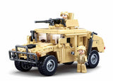 Hummer H2 assault vehicle brick model - Sluban M38-B0837 - 265 bricks Tank SLUBAN