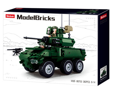 Infantry combat vehicle brick model - Sluban M38-B0753 - 382 bricks Tank SLUBAN