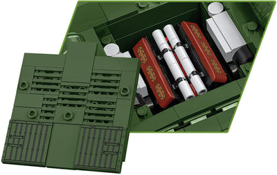 IS-3 Soviet brick tank model - COBI-2590 - 1170 bricks - 1:28 scale Tank Cobi
