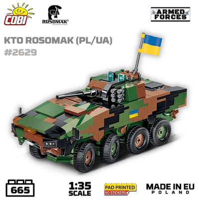 KTO Rosomak armoured car brick model - COBI 2629 - 665 bricks Other Military Cobi