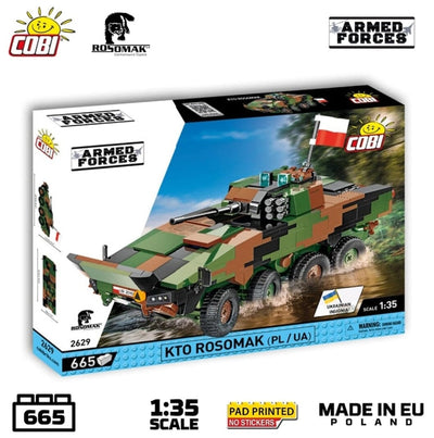 KTO Rosomak armoured car brick model - COBI 2629 - 665 bricks Other Military Cobi