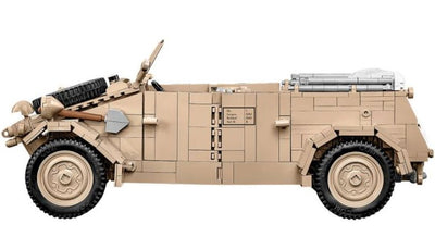 Kubelwagen - Typ 82 brick model - COBI 2803 - 1326 bricks car Cobi