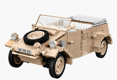 Kubelwagen - Typ 82 brick model - COBI 2803 - 1326 bricks car Cobi