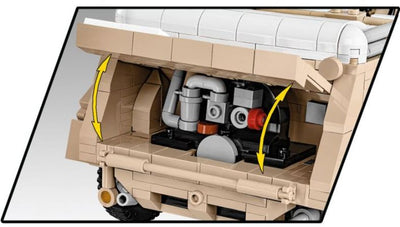 Kubelwagen - Typ 82 brick model - COBI 2803 - 1326 bricks car Cobi