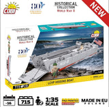 LCVP Higgins Boat brick model - COBI 4849 - 715 bricks Ship Cobi