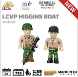 LCVP Higgins Boat brick model - COBI 4849 - 715 bricks Ship Cobi