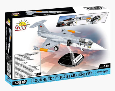 Lockheed F-104 Starfighter (Luftwaffe) brick plane model - COBI 5907 - 420 bricks Planes Cobi