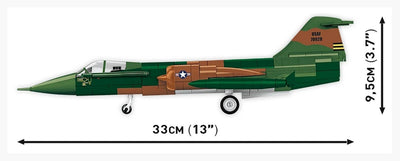 Lockheed F-104 Starfighter plane brick model - COBI 2426 - 420 bricks Planes Cobi