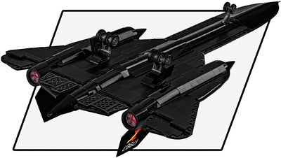 Lockheed SR-71 Blackbird brick aircraft model - COBI 5891 - 1330 bricks Planes Cobi