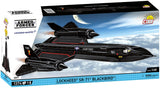 Lockheed SR-71 Blackbird brick aircraft model - COBI 5891 - 1330 bricks Planes Cobi