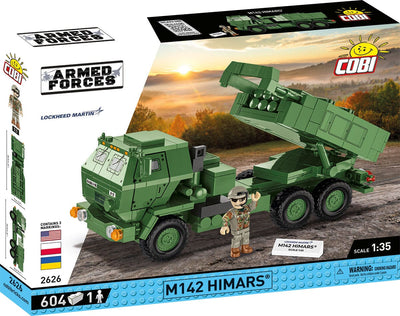 M142 Himars high mobility rocket sytem brick model - COBI 2626 - 604 bricks Other Military Cobi