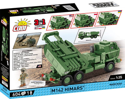 M142 Himars high mobility rocket sytem brick model - COBI 2626 - 604 bricks Other Military Cobi