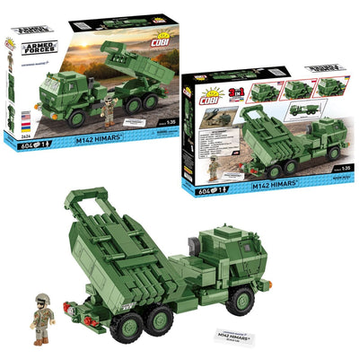 M142 Himars high mobility rocket sytem brick model - COBI 2626 - 604 bricks Other Military Cobi