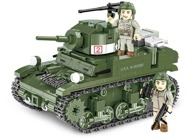 M3 Stuart brick tank model - COBI 3129 - 511 bricks Tank Cobi