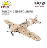 Macchi C. 202 Folgore brick plane model - COBI 5760 - 405 bricks Planes Cobi