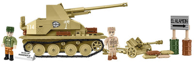 Marder III (Sd.Kfz.139) brick model tank - COBI 3131 - 486 bricks Tank Cobi