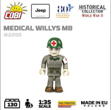 Medical Willys MB - COBI 2295 - 130 bricks Other Military Cobi