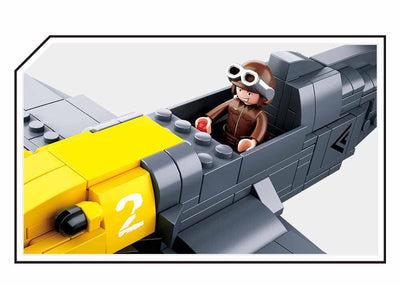 Messerschimitt BF 109 brick model plane - Sluban M38-B0692 - 289 bricks Planes SLUBAN