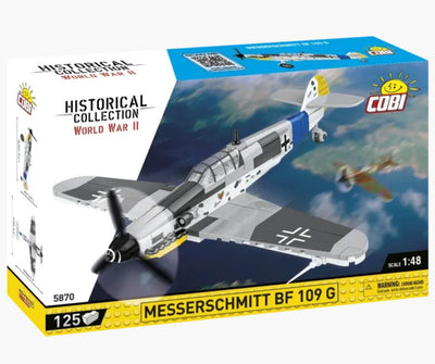 Messerschmitt BF 109 G 125 KL brick plane model - COBI 5870 - 125 bricks Planes Cobi