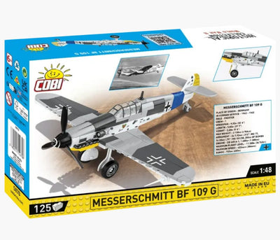 Messerschmitt BF 109 G 125 KL brick plane model - COBI 5870 - 125 bricks Planes Cobi