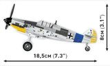 Messerschmitt BF 109 G 125 KL brick plane model - COBI 5870 - 125 bricks Planes Cobi