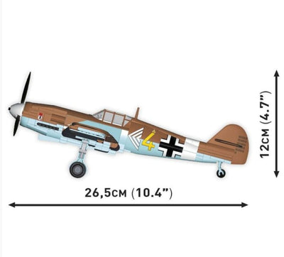 Messerschmitt BF 109 G brick model plane - COBI 5761 - 350 bricks Planes Cobi