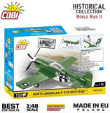 Mustang P-51 brick plane model - COBI 5860 - 150 bricks Planes Cobi