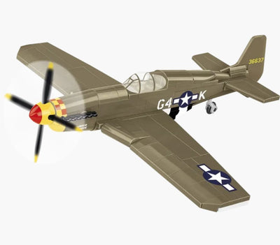 Mustang P-51B 158 KL brick plane model - COBI 5869 - 155 bricks Planes Cobi